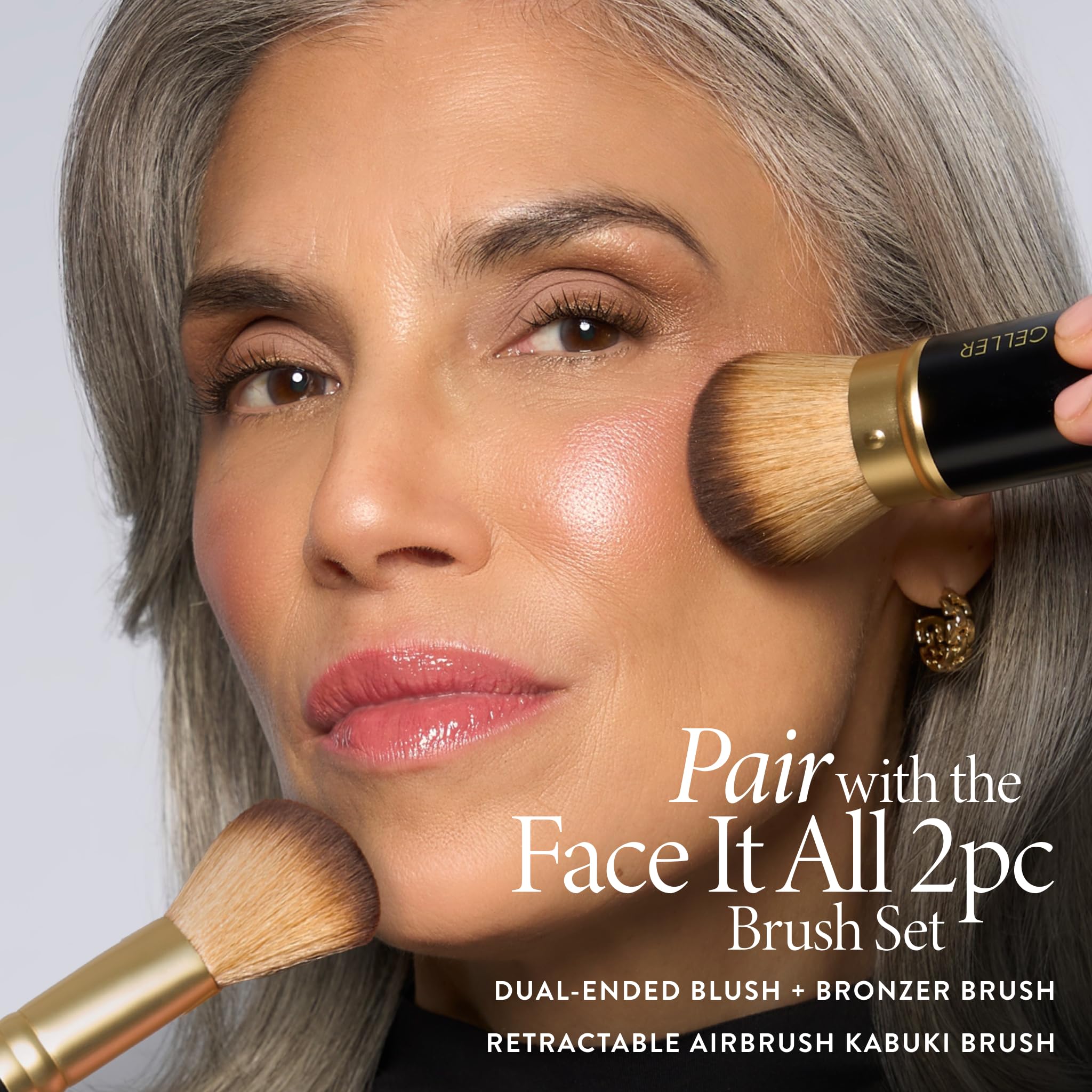 LAURA GELLER Cheek to Chic Tropical Glow Baked Face Palette